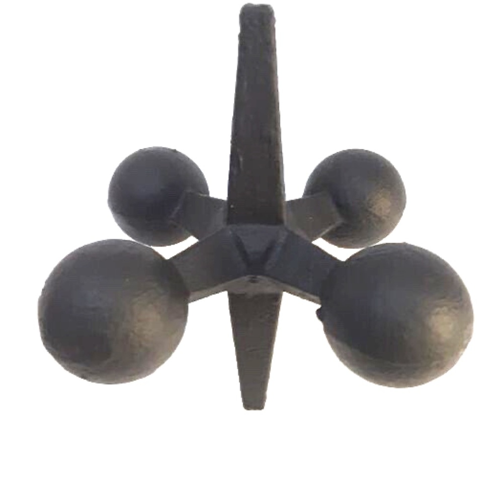 Metal Decorative Jacks Sculpture